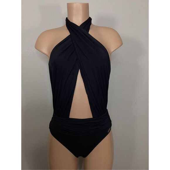 New. Vince Camuto Wrap swimsuit. Size 10. Retails $129 - Picture 4 of 11
